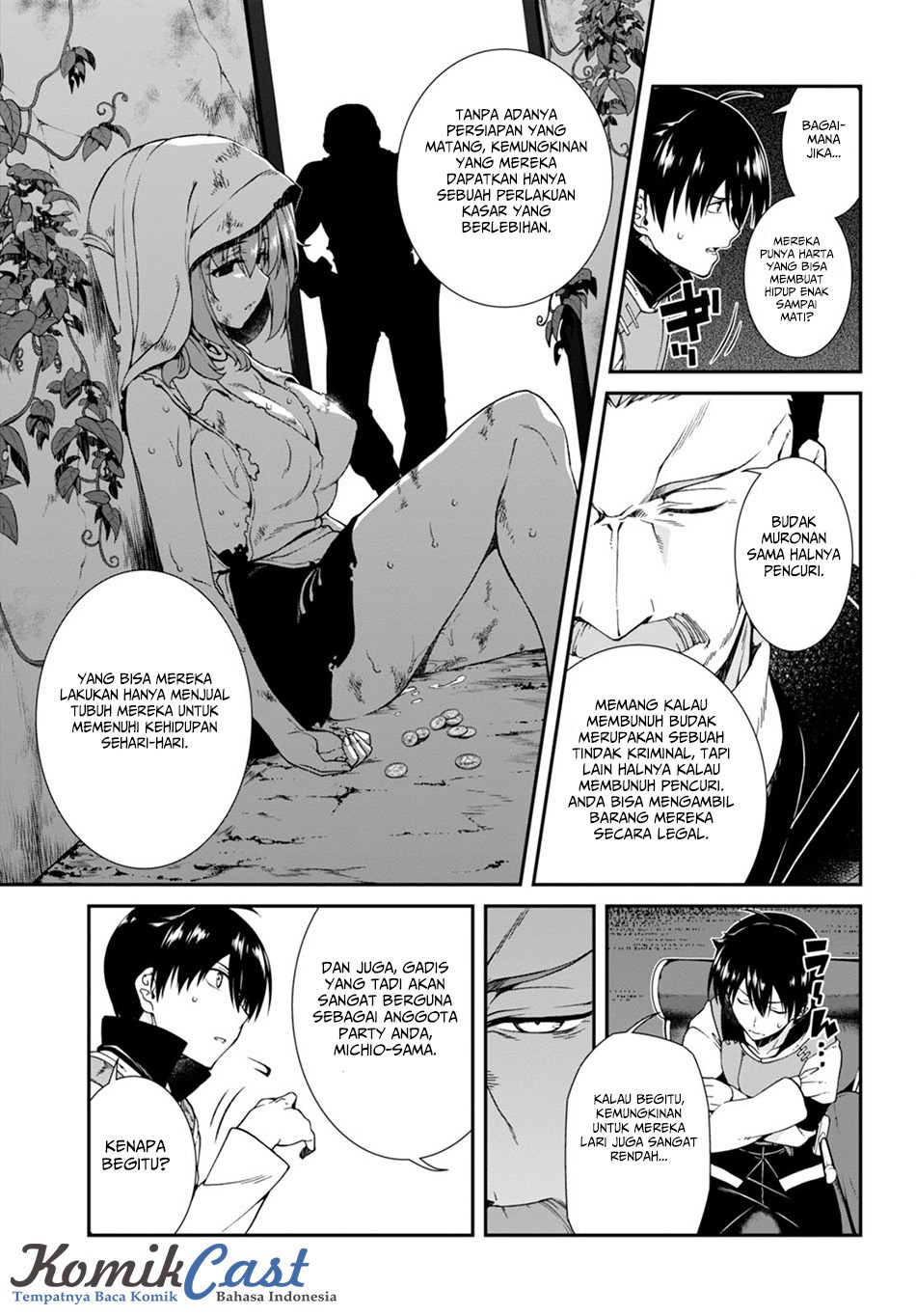 Isekai Meikyuu de Harem wo Chapter 04 Bahasa Indonesia